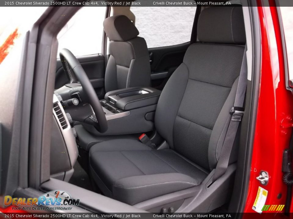 2015 Chevrolet Silverado 2500HD LT Crew Cab 4x4 Victory Red / Jet Black Photo #12