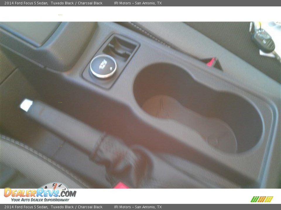 2014 Ford Focus S Sedan Tuxedo Black / Charcoal Black Photo #27