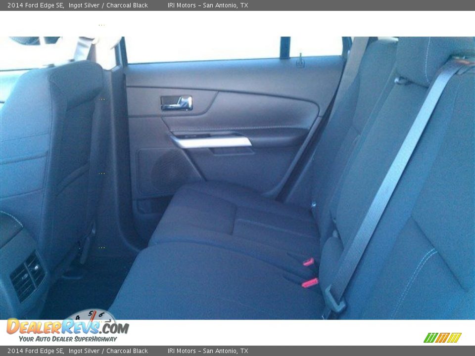 2014 Ford Edge SE Ingot Silver / Charcoal Black Photo #19