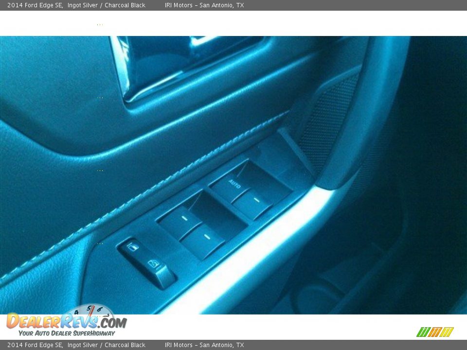 2014 Ford Edge SE Ingot Silver / Charcoal Black Photo #33