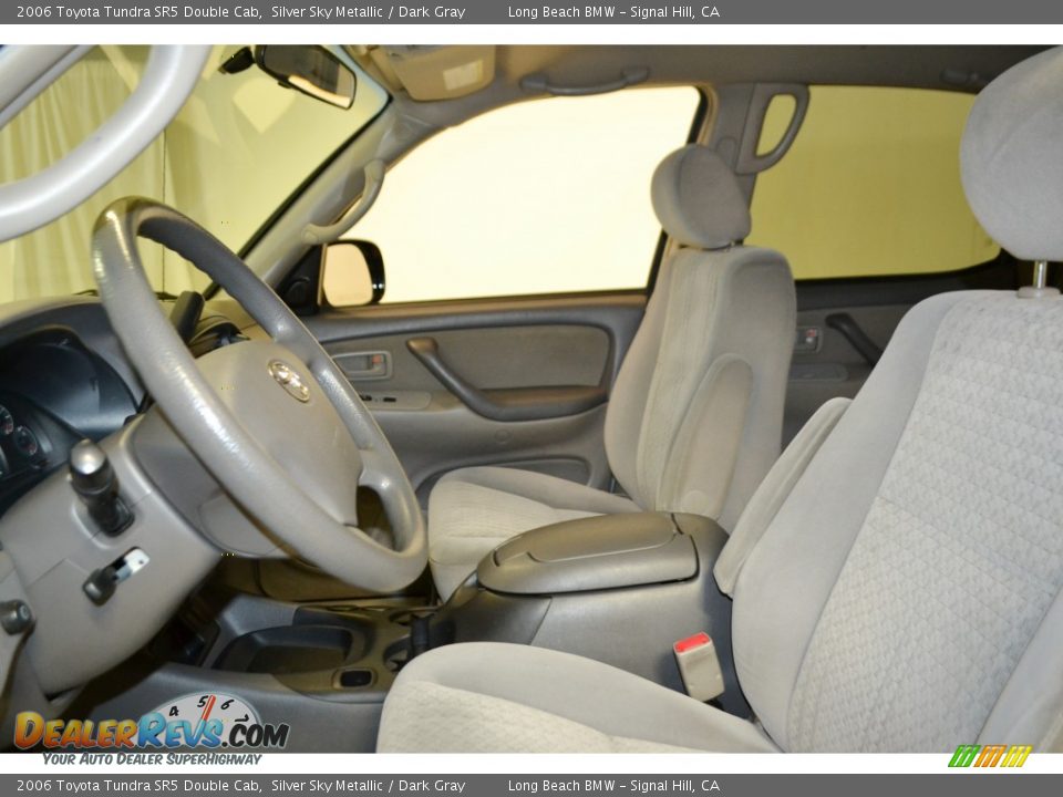 2006 Toyota Tundra SR5 Double Cab Silver Sky Metallic / Dark Gray Photo #13