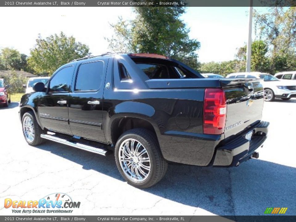 2013 Chevrolet Avalanche LT Black / Ebony Photo #3