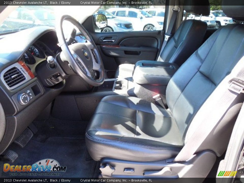 2013 Chevrolet Avalanche LT Black / Ebony Photo #4