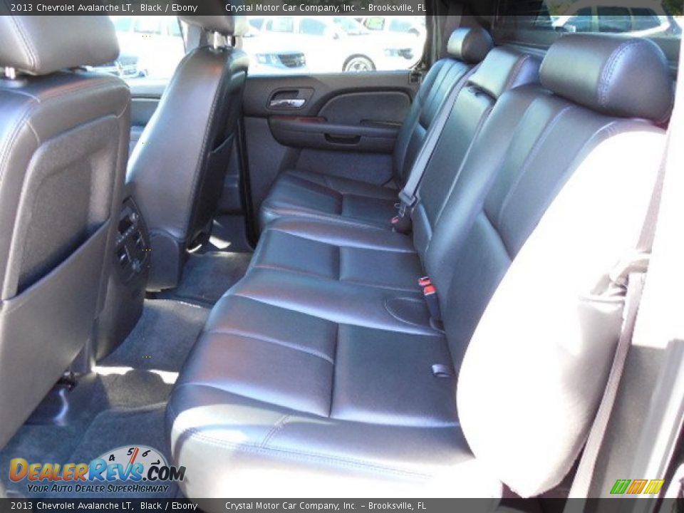 2013 Chevrolet Avalanche LT Black / Ebony Photo #5