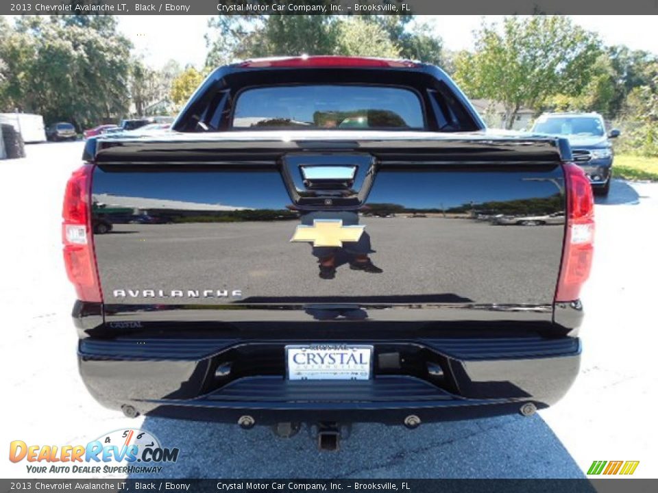 2013 Chevrolet Avalanche LT Black / Ebony Photo #7