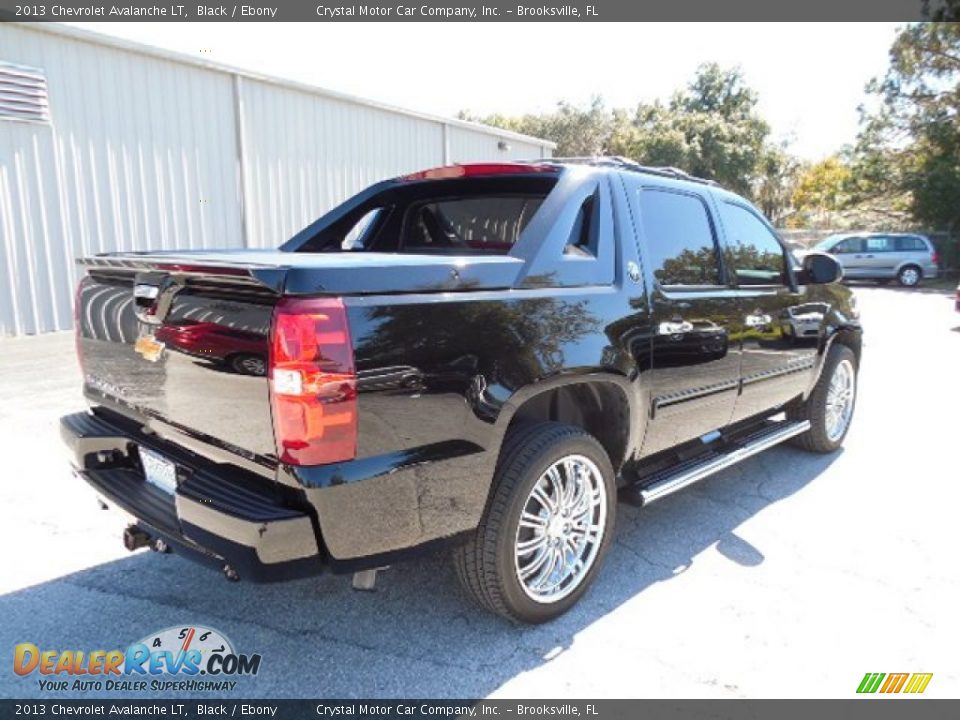 2013 Chevrolet Avalanche LT Black / Ebony Photo #8