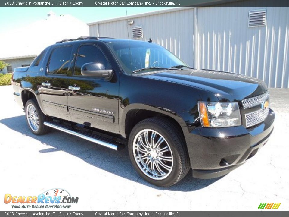 2013 Chevrolet Avalanche LT Black / Ebony Photo #10