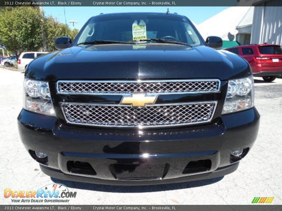 2013 Chevrolet Avalanche LT Black / Ebony Photo #13