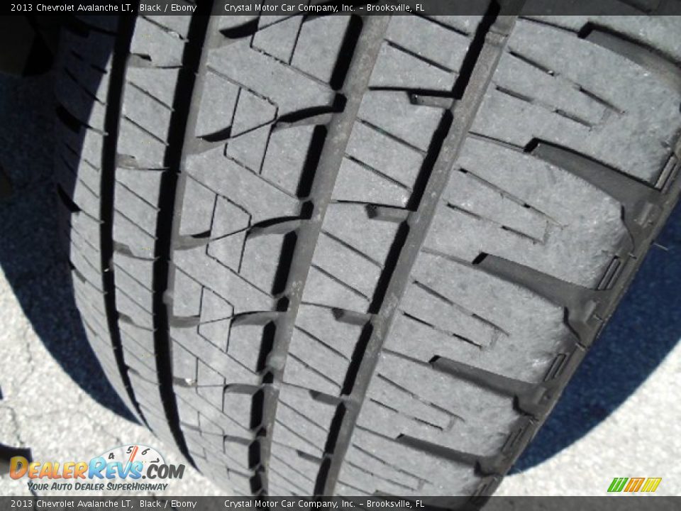 2013 Chevrolet Avalanche LT Black / Ebony Photo #15