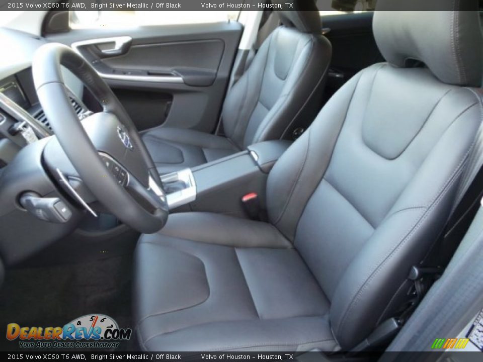 Front Seat of 2015 Volvo XC60 T6 AWD Photo #11