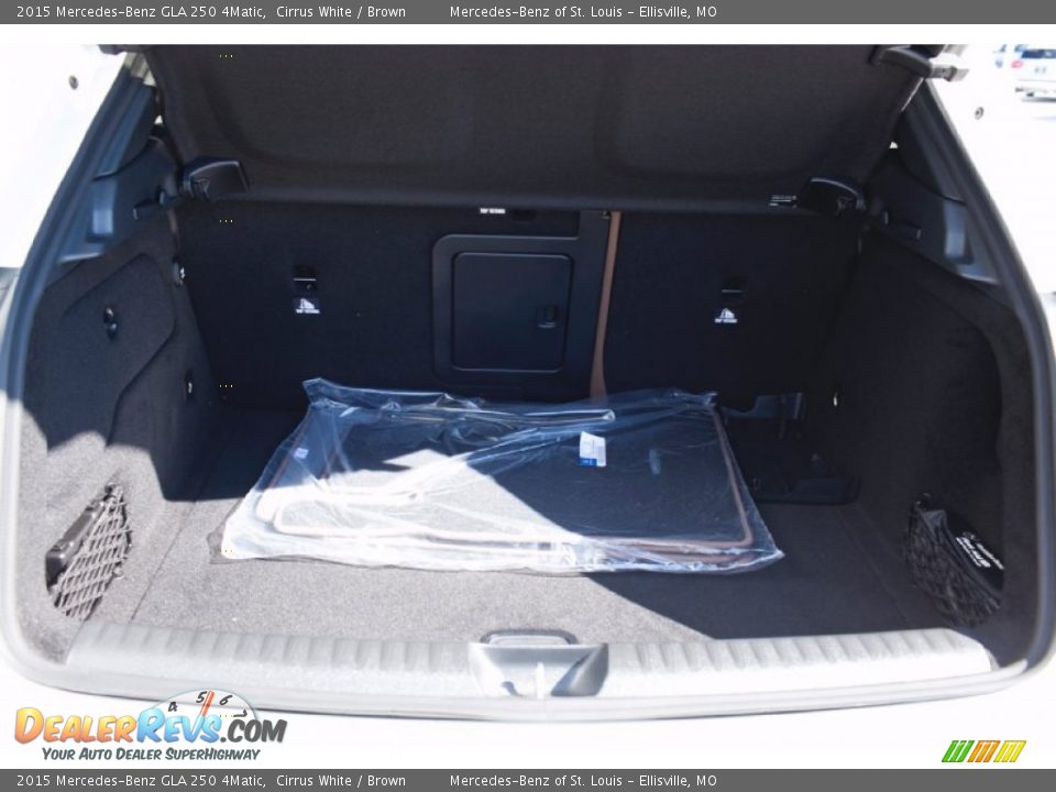 2015 Mercedes-Benz GLA 250 4Matic Cirrus White / Brown Photo #9