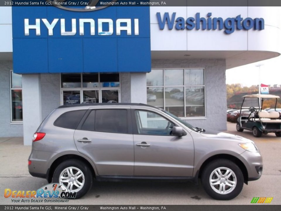 2012 Hyundai Santa Fe GLS Mineral Gray / Gray Photo #2