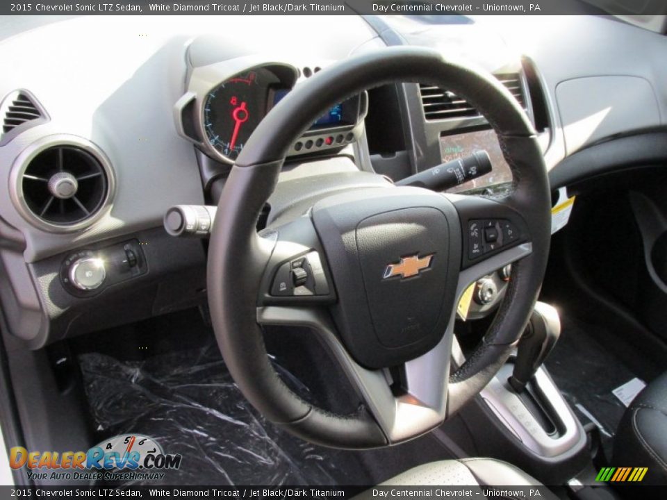 2015 Chevrolet Sonic LTZ Sedan Steering Wheel Photo #15