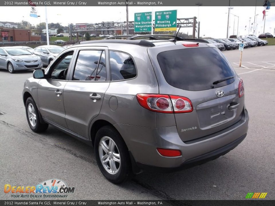 2012 Hyundai Santa Fe GLS Mineral Gray / Gray Photo #7