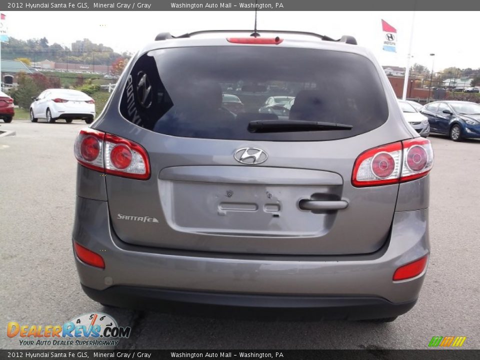 2012 Hyundai Santa Fe GLS Mineral Gray / Gray Photo #8