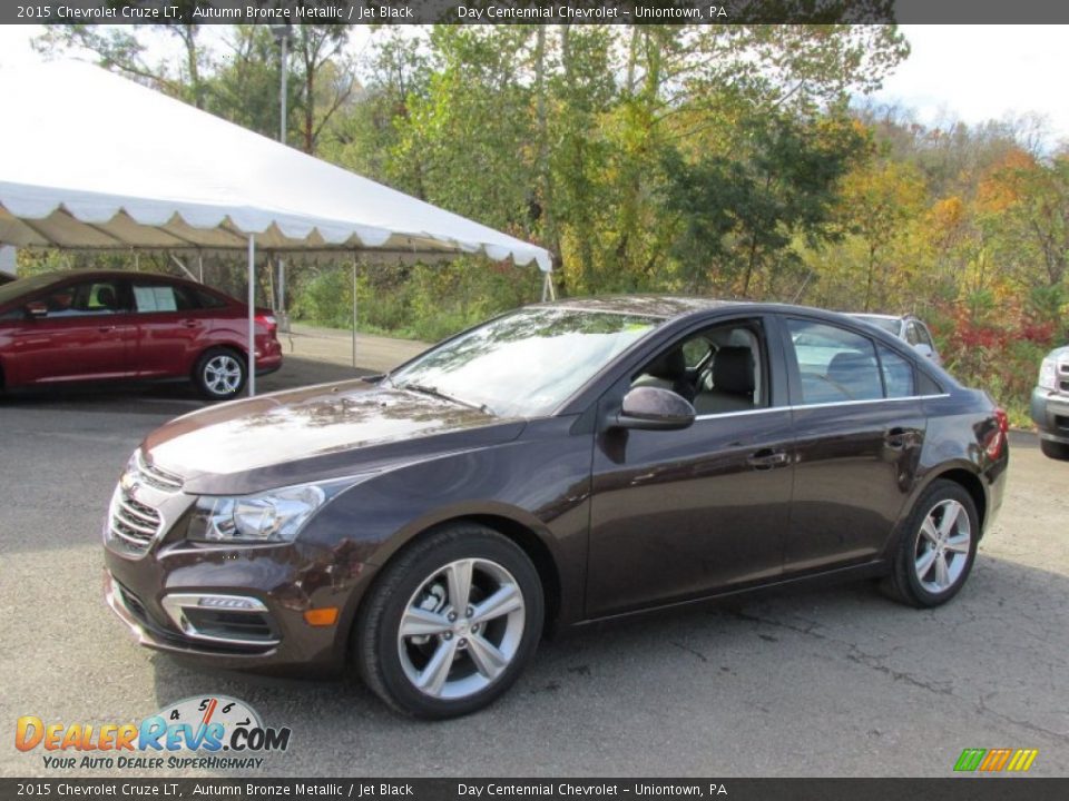 2015 Chevrolet Cruze LT Autumn Bronze Metallic / Jet Black Photo #1