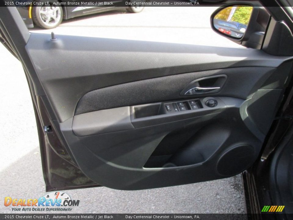 2015 Chevrolet Cruze LT Autumn Bronze Metallic / Jet Black Photo #11
