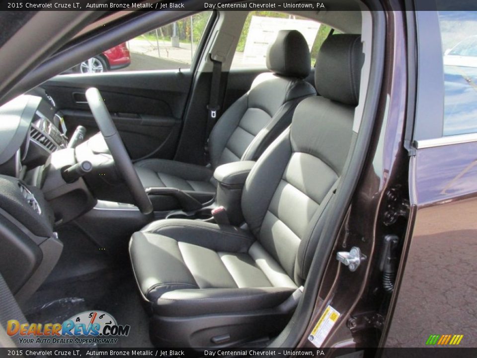 2015 Chevrolet Cruze LT Autumn Bronze Metallic / Jet Black Photo #12