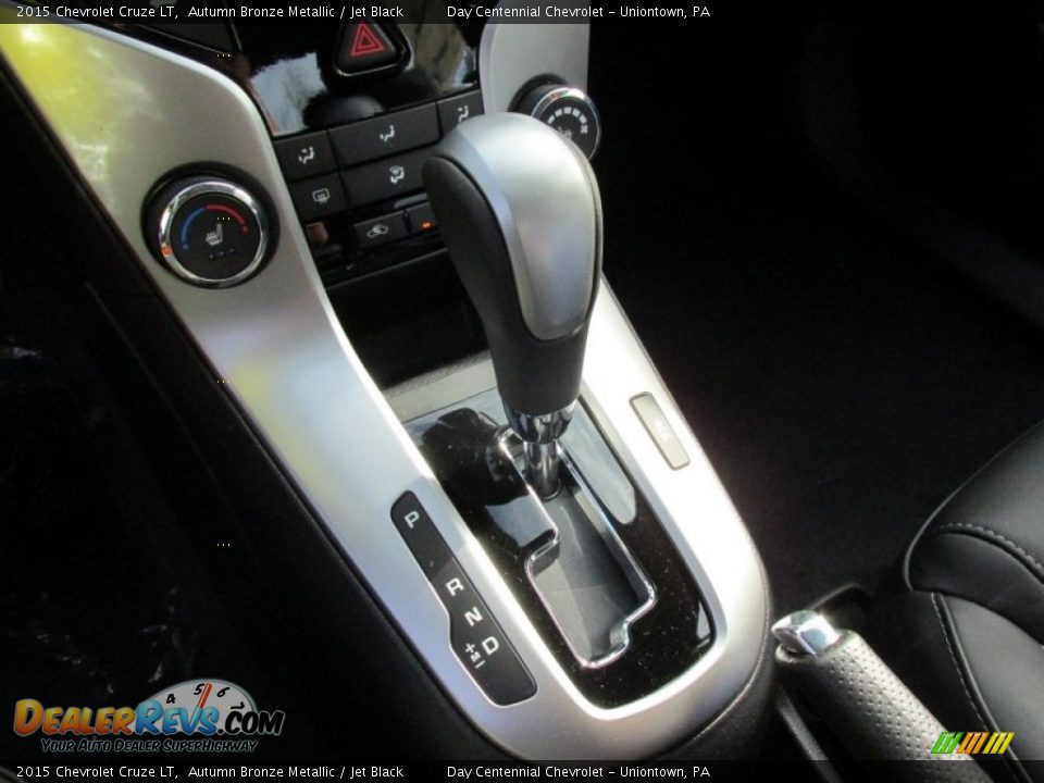 2015 Chevrolet Cruze LT Autumn Bronze Metallic / Jet Black Photo #15