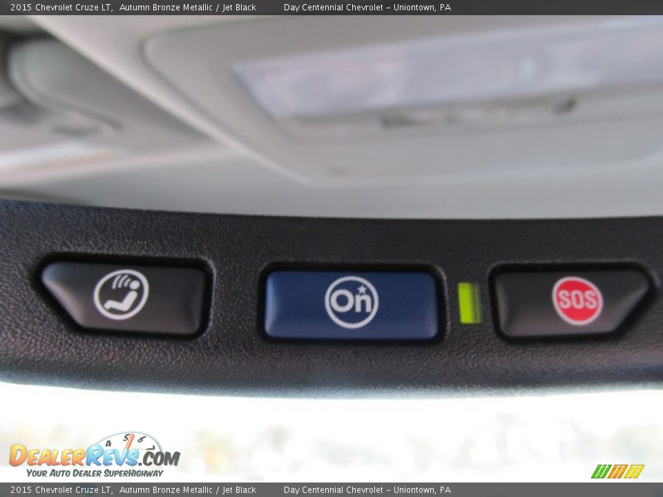 2015 Chevrolet Cruze LT Autumn Bronze Metallic / Jet Black Photo #18