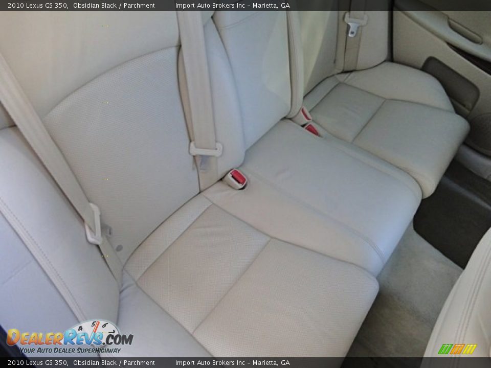 2010 Lexus GS 350 Obsidian Black / Parchment Photo #10