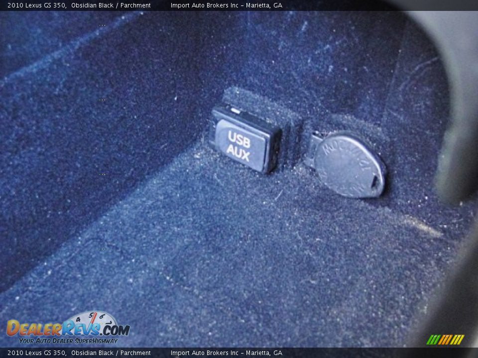 2010 Lexus GS 350 Obsidian Black / Parchment Photo #18