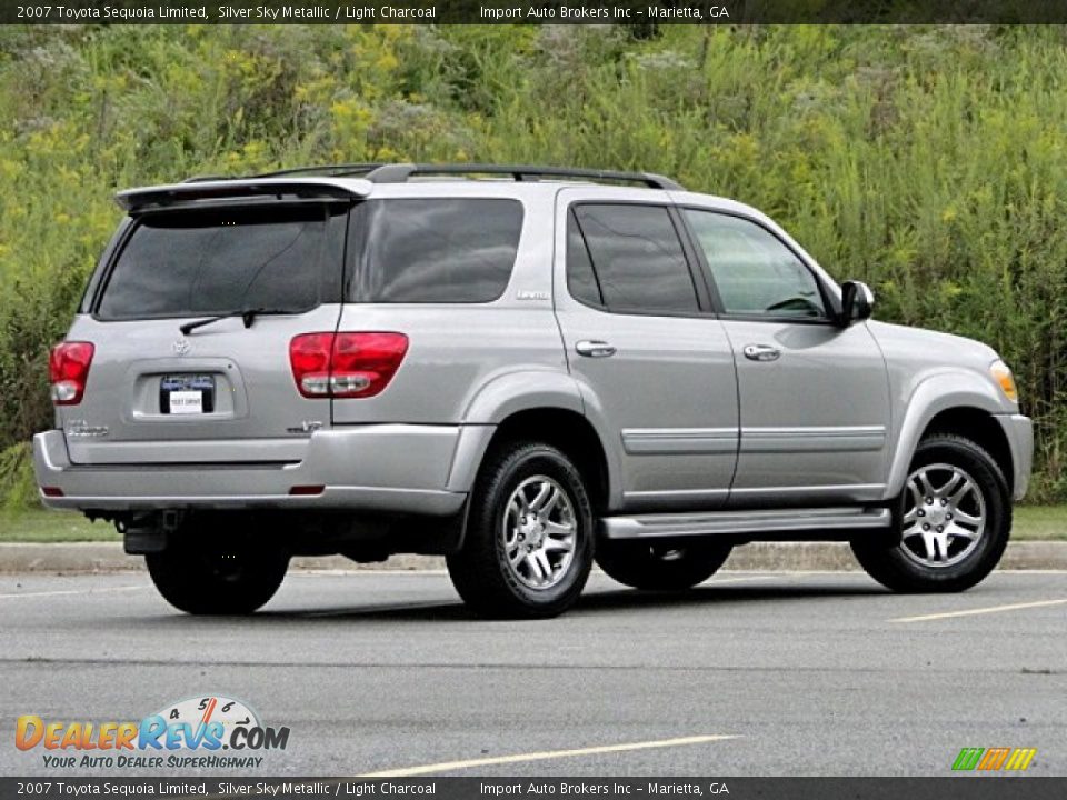 2007 Toyota Sequoia Limited Silver Sky Metallic / Light Charcoal Photo #2