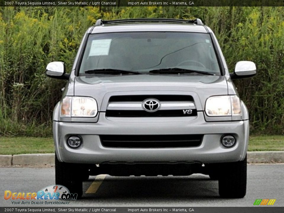 2007 Toyota Sequoia Limited Silver Sky Metallic / Light Charcoal Photo #6