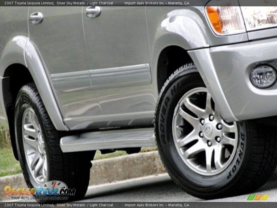 2007 Toyota Sequoia Limited Silver Sky Metallic / Light Charcoal Photo #27