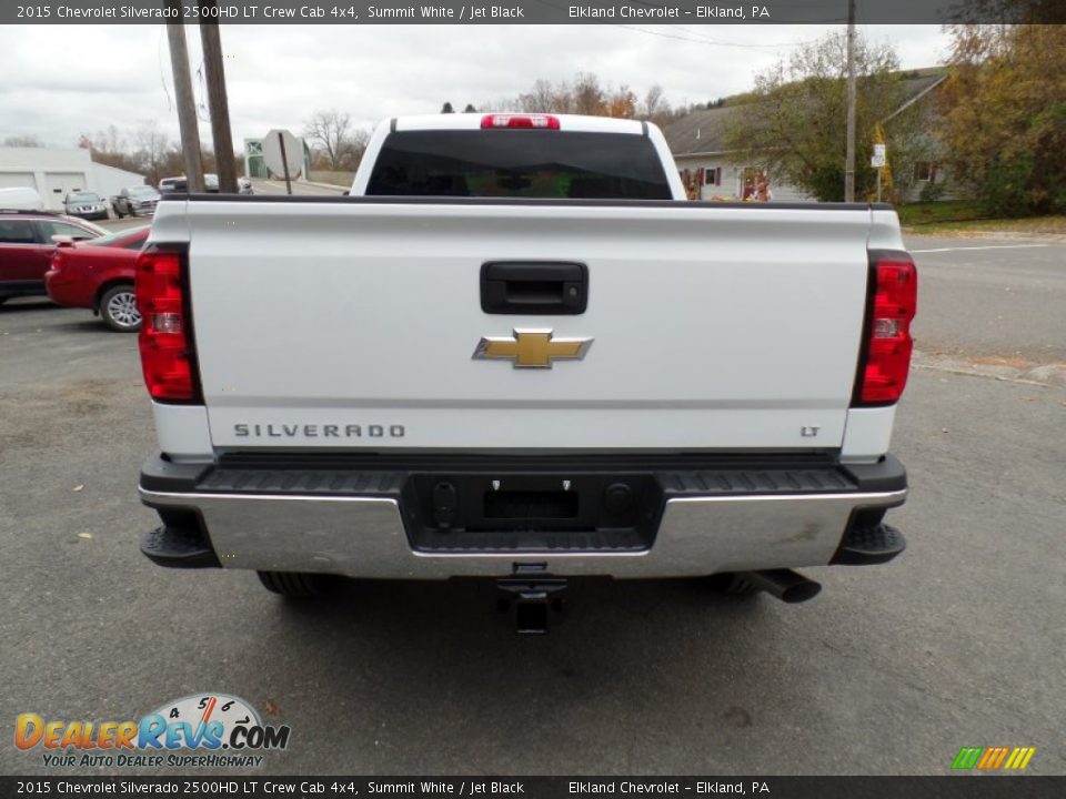 2015 Chevrolet Silverado 2500HD LT Crew Cab 4x4 Summit White / Jet Black Photo #4