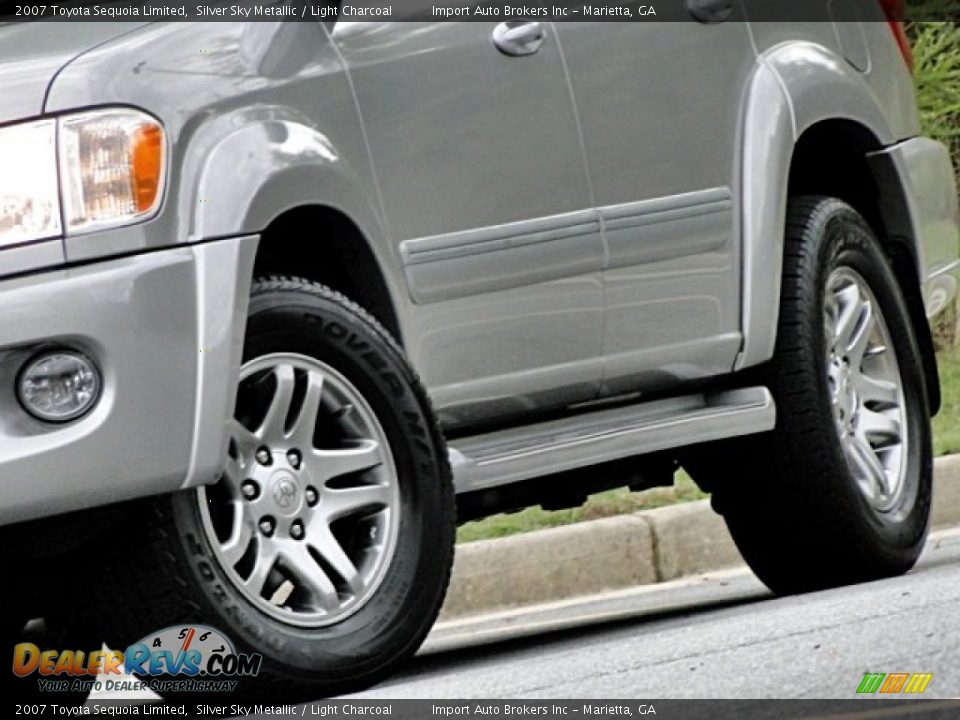 2007 Toyota Sequoia Limited Silver Sky Metallic / Light Charcoal Photo #29