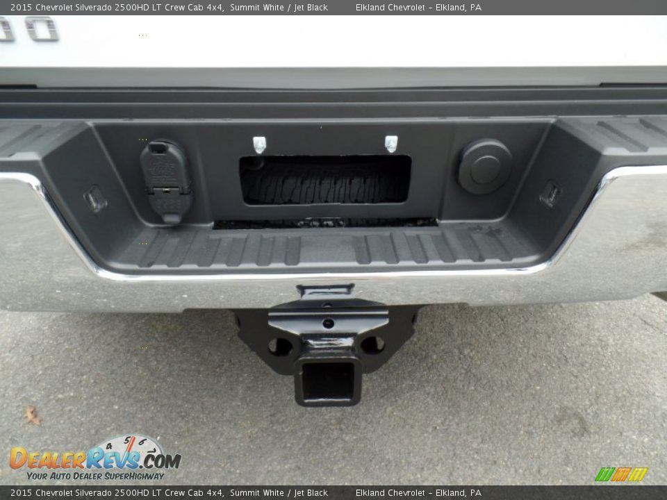 2015 Chevrolet Silverado 2500HD LT Crew Cab 4x4 Summit White / Jet Black Photo #9