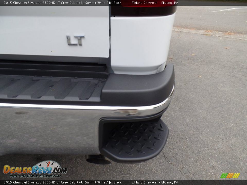2015 Chevrolet Silverado 2500HD LT Crew Cab 4x4 Summit White / Jet Black Photo #10