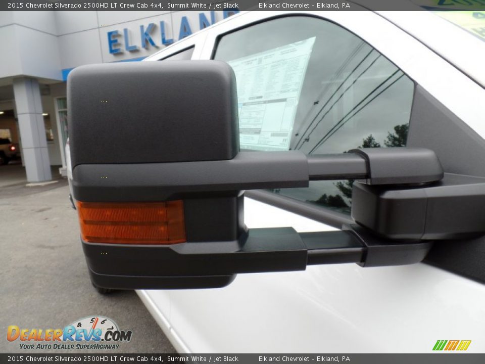 2015 Chevrolet Silverado 2500HD LT Crew Cab 4x4 Summit White / Jet Black Photo #14