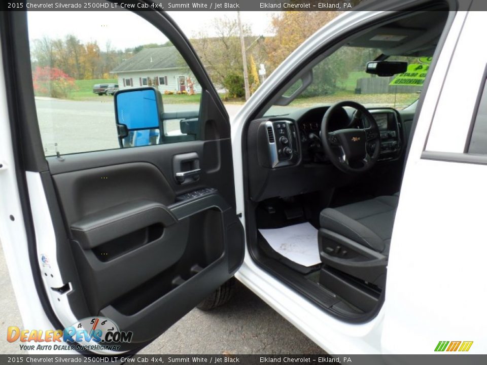 2015 Chevrolet Silverado 2500HD LT Crew Cab 4x4 Summit White / Jet Black Photo #15