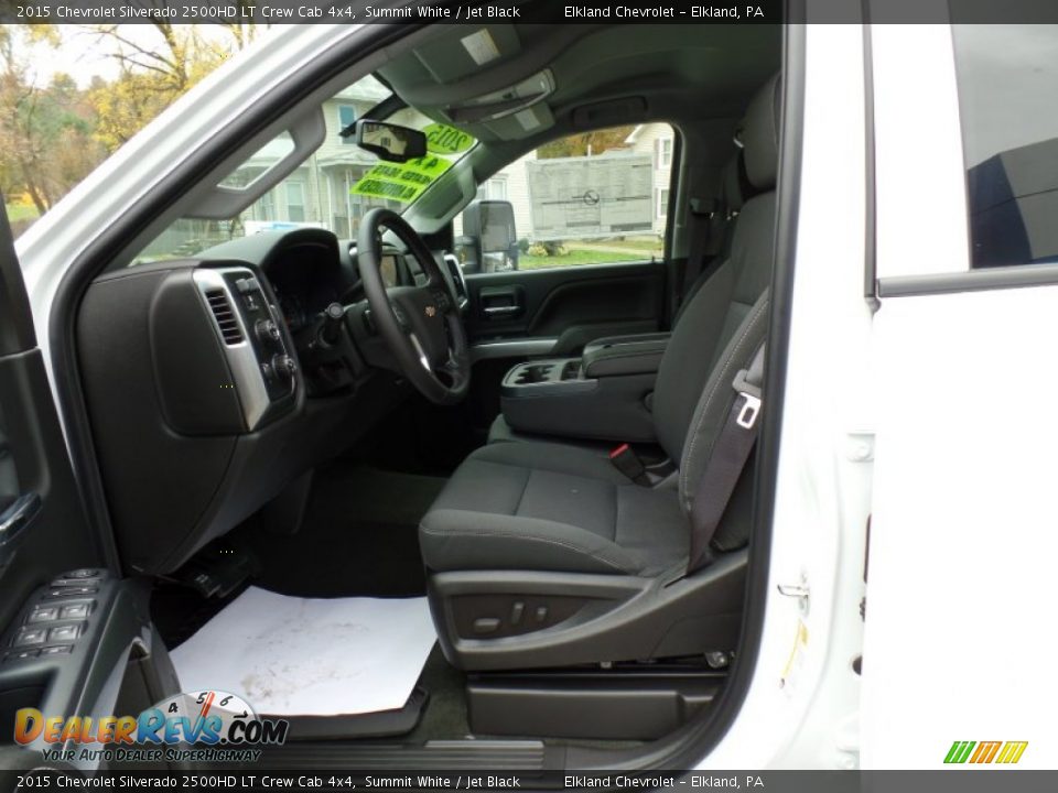2015 Chevrolet Silverado 2500HD LT Crew Cab 4x4 Summit White / Jet Black Photo #18