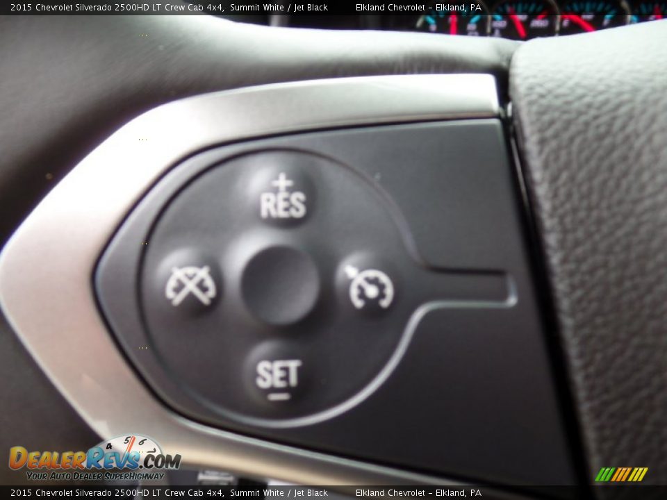 2015 Chevrolet Silverado 2500HD LT Crew Cab 4x4 Summit White / Jet Black Photo #25