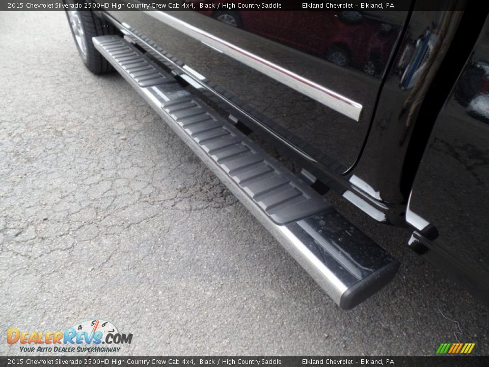 2015 Chevrolet Silverado 2500HD High Country Crew Cab 4x4 Black / High Country Saddle Photo #10