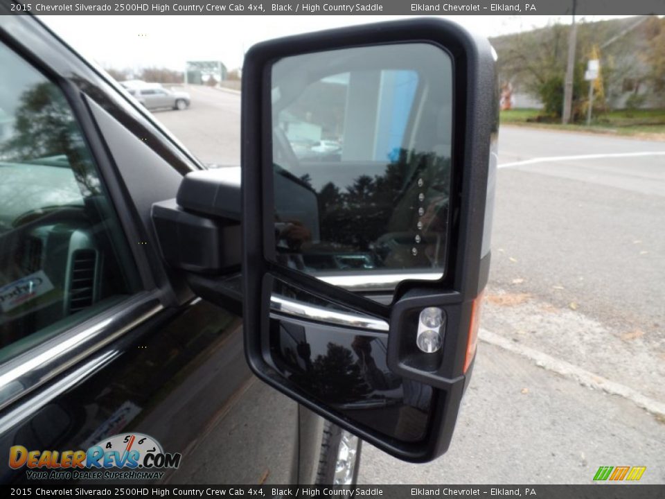 2015 Chevrolet Silverado 2500HD High Country Crew Cab 4x4 Black / High Country Saddle Photo #16