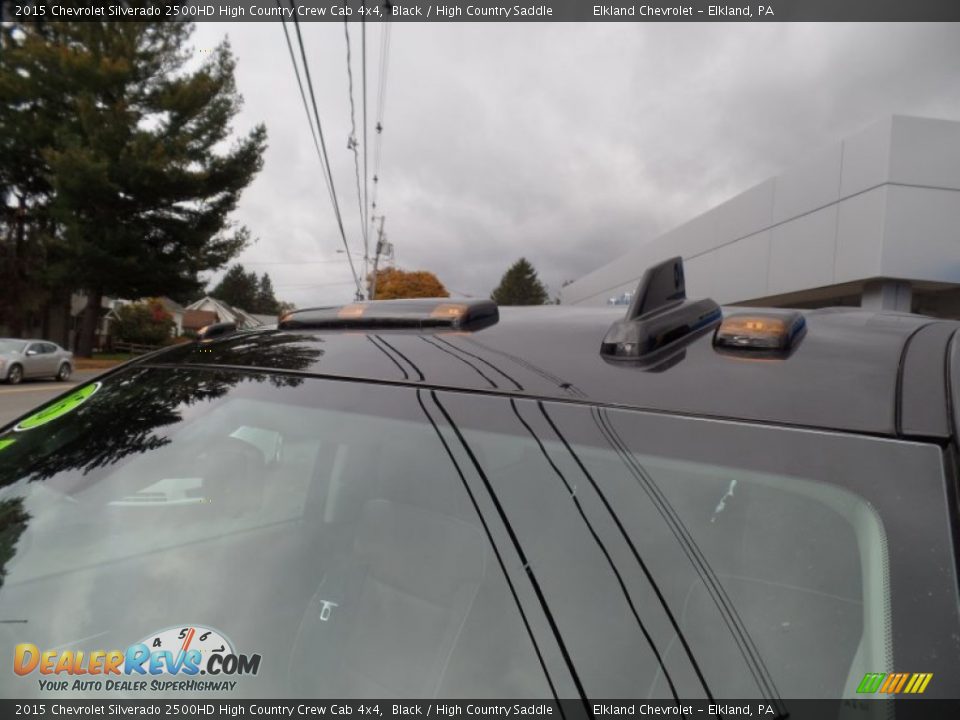 2015 Chevrolet Silverado 2500HD High Country Crew Cab 4x4 Black / High Country Saddle Photo #19