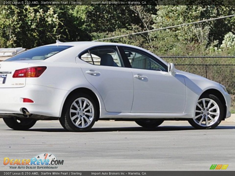 2007 Lexus IS 250 AWD Starfire White Pearl / Sterling Photo #26