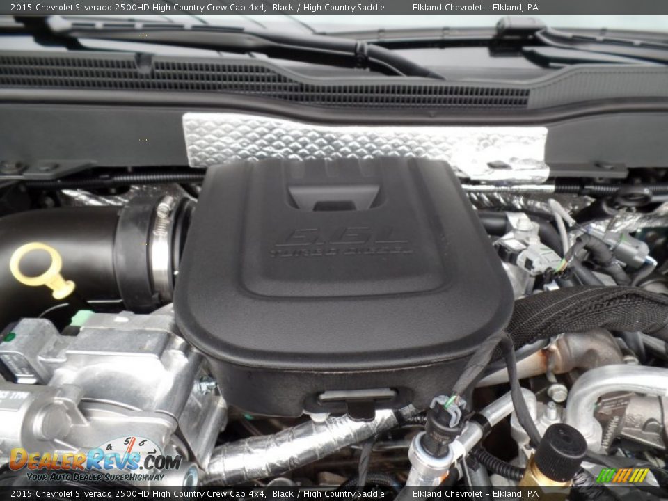 2015 Chevrolet Silverado 2500HD High Country Crew Cab 4x4 6.6 Liter OHV 32-Valve Duramax Turbo-Diesel V8 Engine Photo #21