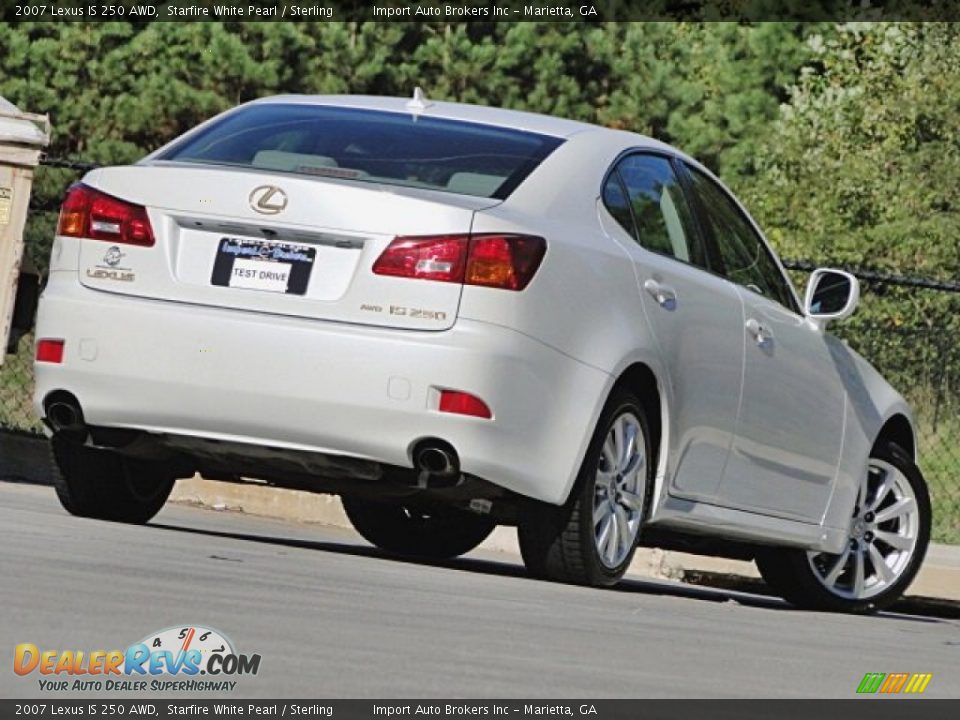 2007 Lexus IS 250 AWD Starfire White Pearl / Sterling Photo #29