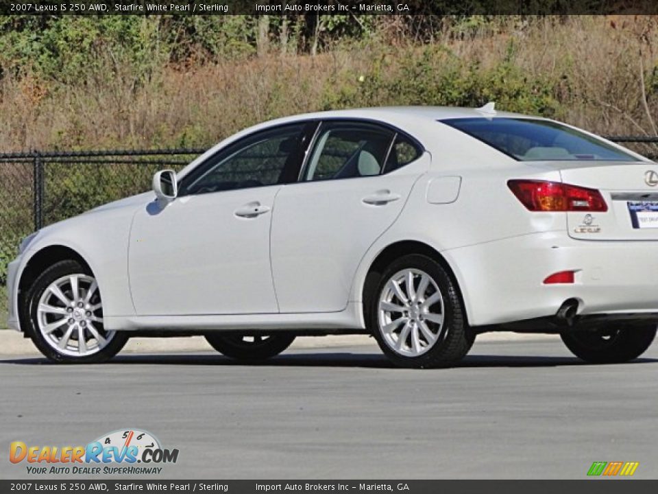 2007 Lexus IS 250 AWD Starfire White Pearl / Sterling Photo #31