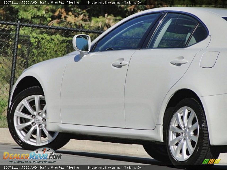 2007 Lexus IS 250 AWD Starfire White Pearl / Sterling Photo #35