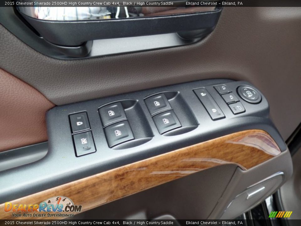 Controls of 2015 Chevrolet Silverado 2500HD High Country Crew Cab 4x4 Photo #36