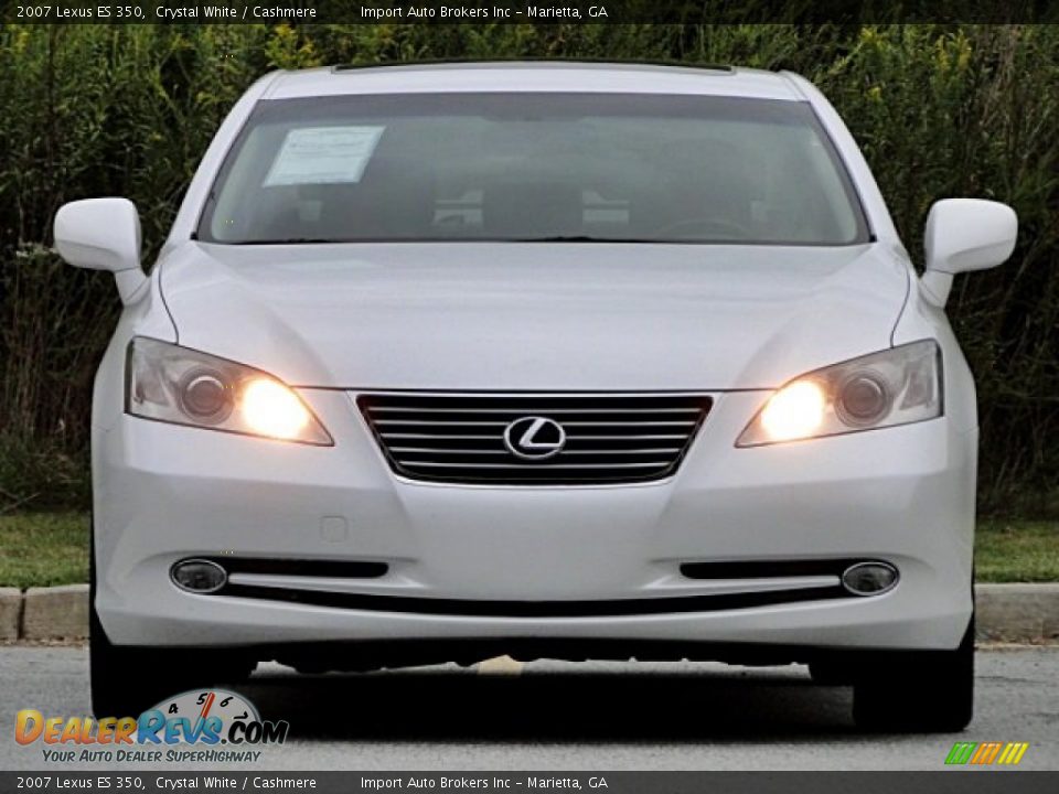 2007 Lexus ES 350 Crystal White / Cashmere Photo #6