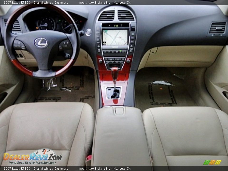 2007 Lexus ES 350 Crystal White / Cashmere Photo #8