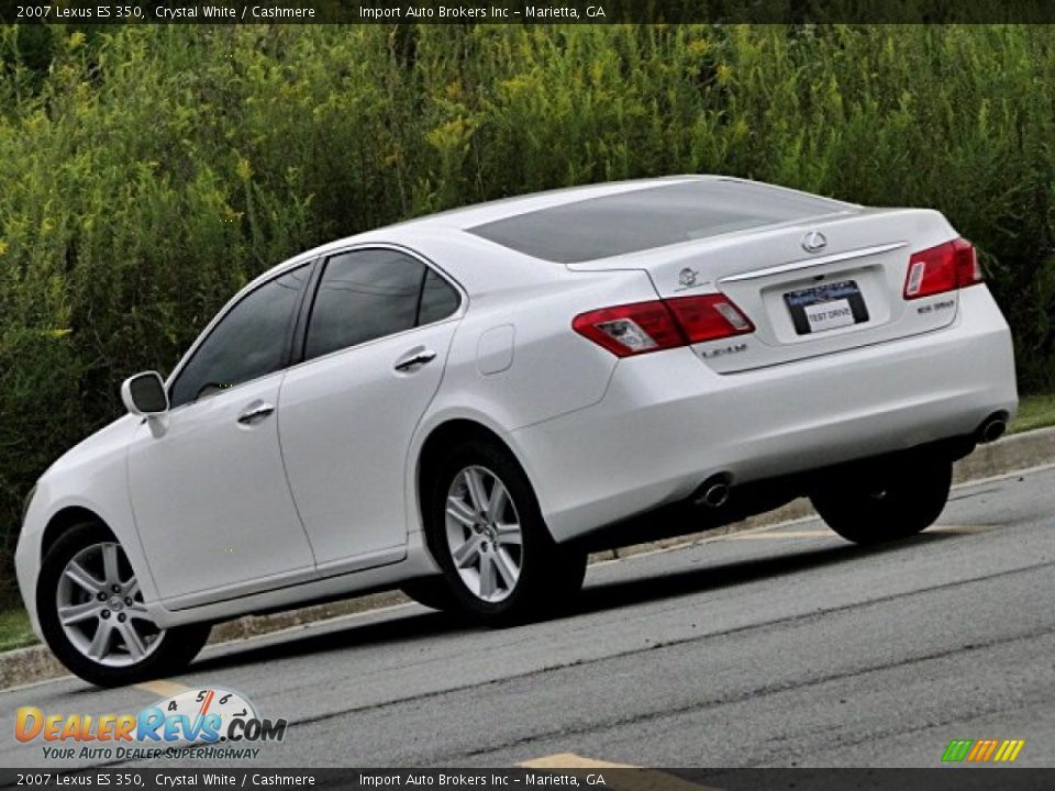2007 Lexus ES 350 Crystal White / Cashmere Photo #20