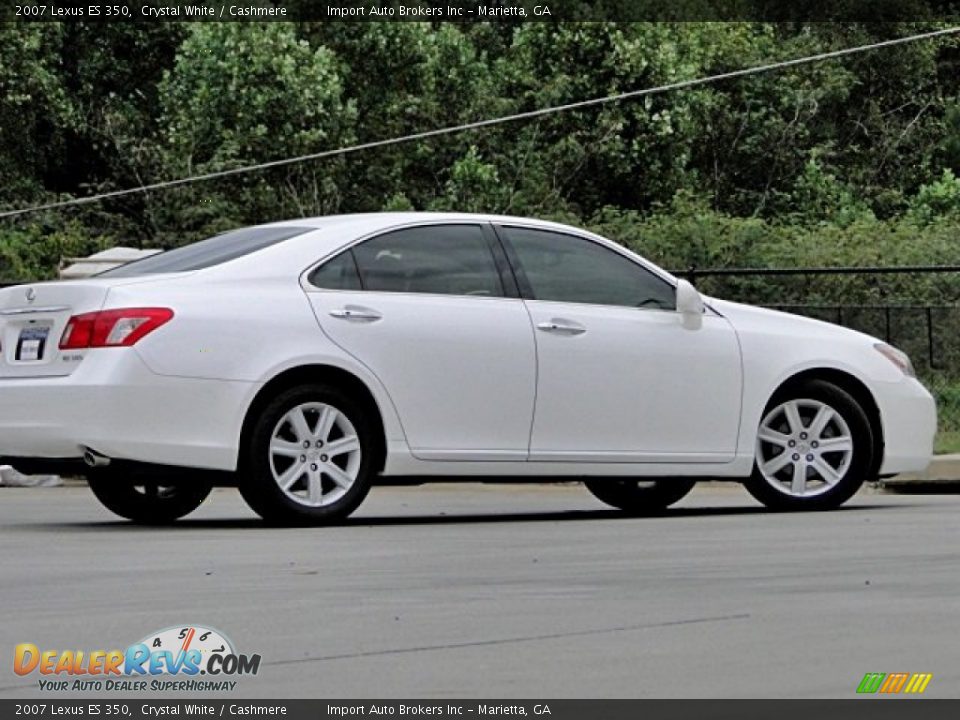 2007 Lexus ES 350 Crystal White / Cashmere Photo #30